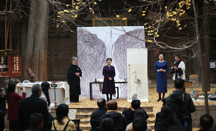 Jincheng, Shanxi: Under the Ancient Ginkgo Trees of a Millennium-Old Temple, the Melodious Sounds of the Guqin Carry On the Cultural Legacy